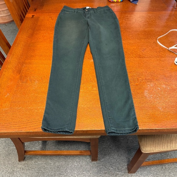 Nine West size 6 Green Skinny Jeggings Jessica style - Picture 3 of 10
